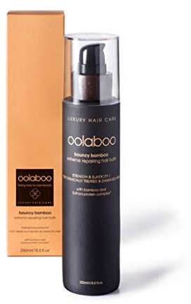 OOLABOO Bouncy Bamboo Extreme Repairing Hair Bath, 250 ml