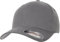 Flexfit Uni 6377-Flexfit Brushed Twill Cap, Grey, L/XL