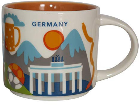 STARBUCKS, Porzellan, City Mug You Are Here Collection Germany Deutschland Kaffeetasse Coffee Cup