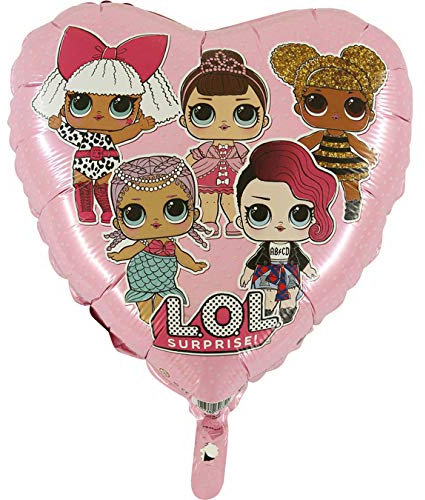 Toyland® Baby Rosa Fleckig LOL Surprise Überraschung Mädchen Folienballon