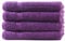 4X Handtuch | Aubergine | 100% Baumwolle Frottier | Oeko-TEX® Standard 100 | Premium Qualität 500 g/m²