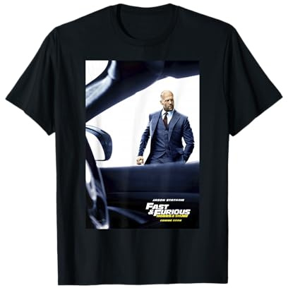 Fast & Furious Hobbs & Shaw Deckard Movie Poster T-Shirt
