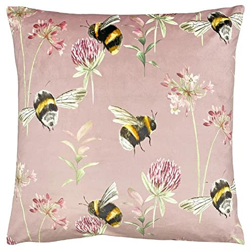 furn. Evans Lichfield Country Bee Garden Floral Kissen Cover, Heather