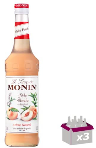 Lot de 3 Sirop - Pêche blanche - 70cL