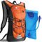 BBAIYULE Hydration Backpack with 2L Water Bladder BPA Free,Water Backpack for Hiking Hydration Pack for Running Cycling Hiking (Orange)