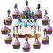 YGCHEN Geburtstag Tortendeko für Fortnite Kuchen Dekoration Happy Birthday Cake Topper Gamer Cupcake Topper Kindergeburtstag Deko Videospiel Gaming Kuchen Topper Jungs (26 Stück)