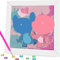 Pintura Con Diamantes Niños, Diamond Painting Kit Completo para Niños, Cuadros Diamantes 5d con Marco de Madera, 5D Pintura Diamante Kit para Principiantes, Cuadros Diamantes Niños Niñas Adultos