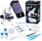The Thames & Kosmos Microscope Essential STEM Tool with Smartphone Adapter to Capture & View Microscopic Images, Entry-Level Student Science Device, 60x to 600x Magnification & 45 Accessories