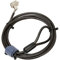 Laptop Cable Lock, Adjustable Length Flexibility Theft Prevention, Built in Combination Lock for Lenovo, for HP Laptops with 2 Keys