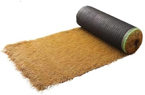 Künstliche Strohrolle, Synthetisches Palmenstroh, Palmenstroh Aus Kunststoff, Künstliche Palmgras Rolle, Simulation Strohdach Fliese Für Garten Zaun Terrasse Pavillon Wandhaus Strandschir Poolbar(1x14