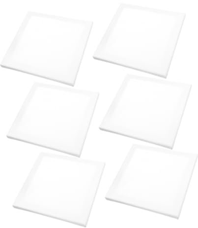 Hohopeti 6St Zeichentafel acrylbilder acrylharz The Craft vorlagen ölmalerei große Leere Maltafel Malleinwand Zeichenbrett auf Kunstmalbrett Zeichenbretter für Künstler Stoff Weiß