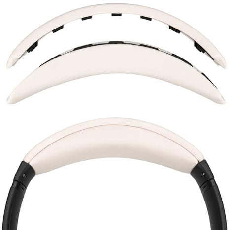 Geekria Kopfband-Pad, kompatibel mit Bose QuietComfort Wireless, QuietComfort 35 ii Gaming, QC35 II, QC35, QC25 Kopfhörer-Ersatzband, Headset-Kopfkissen, Reparaturteil (Beige)