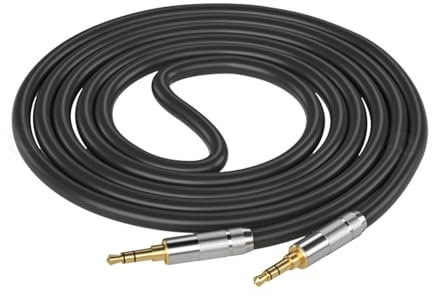Csnbfiop Cable de audio de 3 5 mm macho a conector macho chapado en oro para una excelente transmisión auditiva