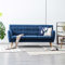 Xichuzi 3-Sitzer-Sofa, Wohnzimmer Couch, Wohnzimmer Möbel, Jugendsofa, Liege Wohnzimmer, Sofas & Couches, Jugend, Stoffbezug 172x70x82 cm Blau