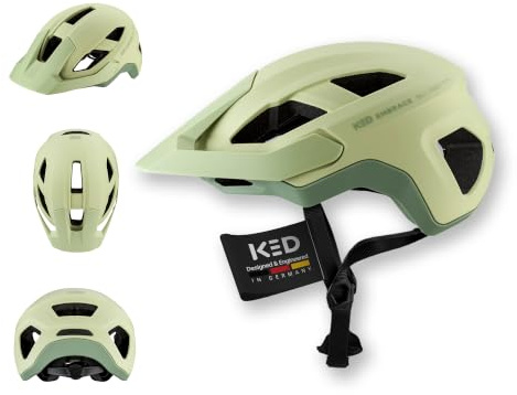 KED Embrace MU-1 Allround Helm Für City Trail Mit Verstellbarem Visier und Insektenschutznetz