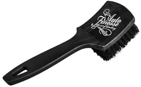 Auto Finesse Rubber Scrubber Tyre Brush - Heavy Duty Tyre Cleaning Brush for Detailing - Removes Dirt, Grime, Brake Dust - Safe for Rubber Tyres