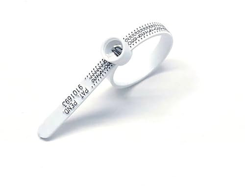 mosa & co. - Ringgrößenmesser Multisizer – Ringmaßband zur Ermittlung der Ringgröße – ideal für Trauringe, Verlobungsringe & Partnerringe – für Damen & Herren