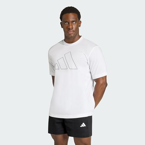 adidas Herren Workout Essentials Feelready Logo Kurzärmelig (1er Pack)