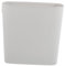 Cabilock Poubelle Ultra Mince pour Cuisine Bac à Déchets Double Couche Plastique pour Étroits Couleur Grise