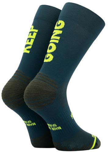 RUNNING SOCKS - KEEP GOING GREEN
