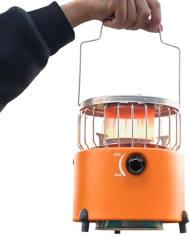 Chauffage de Tente pour le Camping | Réchaud À Gaz Pour Extérieur Avec Poignée,Chauffage pour Camping - pour le Voyage, le Plein Air, la Randonnée, la Pêche sur Glace et le Garage