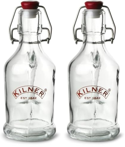 Kilner 250 ml Bottle with Handle (Pack of 2)