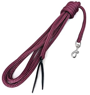 Leichtes feines 4m Führseil 10 mm - Leadrope mit Haken