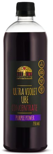 Alchemy Ultra Violet Ube Concentrate 750ml - Ube Extract for Hot or Cold Milk Drinks - Purple Yam Flavouring for Lattes, Frappes, Bubble Tea, Desserts and Café Style Creations