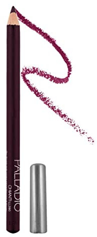 Palladio Lip Liner Pencil, Wooden, Firm yet Smooth, Contour and Line with Ease, Perfectly Outlined Lips, Comfortable, Hydrating, Moisturizing, Rich Pigmented Color, Long Lasting, Chianti