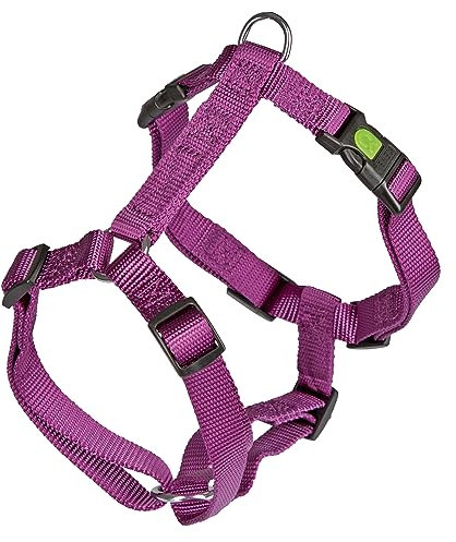 Kerbl Pet Geschirr Miami, lila, 15 mm, 30-40 cm