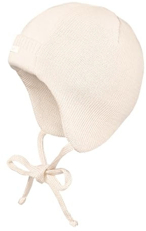 maximo Baby-Mütze, Strick Bindeband Made in Germany