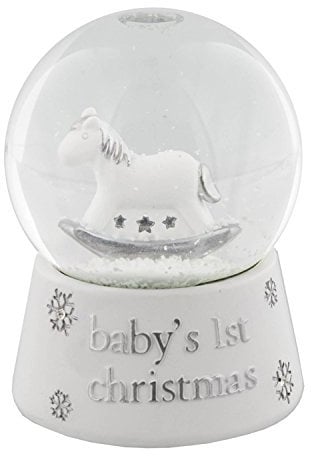 Boule À Neige Resine Premier Noël De Bébé