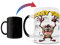 Morphing Mugs Looney Tunes (Taz) Keramiktasse, Schwarz