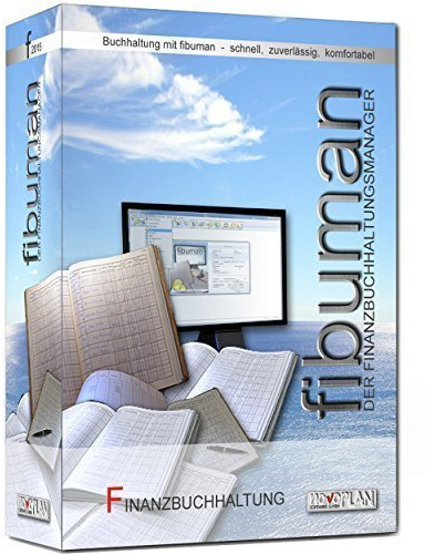fibuman f - Jahresversion 2025 - Buchhaltungssoftware Finanzbuchhaltung - neueste Version - Bilanzieren leichtgemacht! Neueste Version für Windows