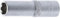BGS 2944 | Steckschlüssel-Einsatz Super Lock, tief | 12,5 mm (1/2) | SW 14 mm | lang | Wellenprofil | CV-Stahl