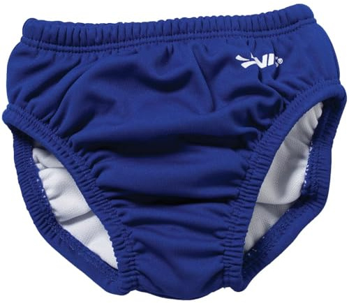 FINIS Reusable Swim Diaper for Babies - Snap Closure - UPF 50 & Up Sun Protection - Leak-Resistant Fit - Royal - XL