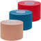 ZiATEC Pro Kinesiologie Tape - Physio-Tape, Farbe:1xbeige/1xdunkelblau/1xrot
