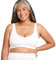 Boody | Women's Padded Shaper Bra | Organic Bamboo Underwear | Seamless Bra | White | Large | Single
