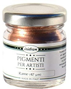 Resin Pro Irimetal Metallic Pigment Hochglanz | Pulverpigmente für Harze, Farben und Lacke | Rot Pigment Ideal für Dekoration und Decoupage 25ml