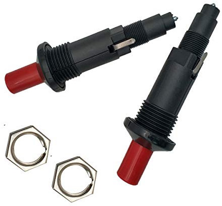MENSI Push Botton Piezozünder aus Keramik, 2 Stück pro Packung