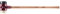 Simplex Vorschlaghammer, Gummikomposition / Nylon; mit Tempergussgehäuse und Hickorystiel | D=80 mm | 3028.081