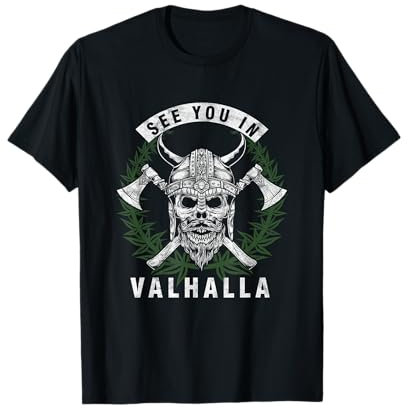 Viking Odin Thor Walhalla Warrior Germanic Gift T-Shirt
