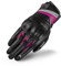 SHIMA RUSH Motorradhandschuhe - Atmungsaktive, Verstärkte, Stadt, Sommer, Touchscreen Handschuhe mit Knöchelprotektor, Handgelenk und Finger Aufpralldämpfer (Damen, Rosa, S)