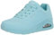 Skechers Uno Stand On Air, Scarpe da ginnastica Donna, Light Blue Durabuck Mesh, 37.5 EU