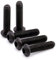 30 tornillos de cabeza de botón de 1/4-20x1/2 pulgadas (30 piezas) con acabado de óxido negro, tornillos de proyector de impresora 3D para muebles, llave de enchufe Allen hexagonal