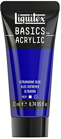 Liquitex Basics Acrylique Tube 22 ml Bleu Outremer Fce ROW