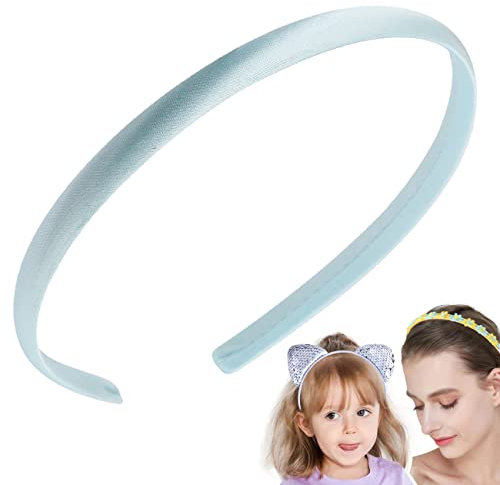 FAIRYGATE Haarreifen Satin Stirnbänder Breit Haarreif DIY Stirnbänder für Frauen und Mädchen 4409