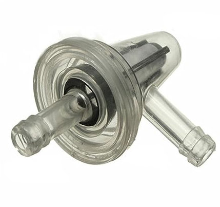 BucCan Motorrad Luftfilter Universal-Motorrad-Winkel-Kraftstofffilter, Passend Für Schlauchleitungen, Kraftstoff-Inline-Filter, Motorrad