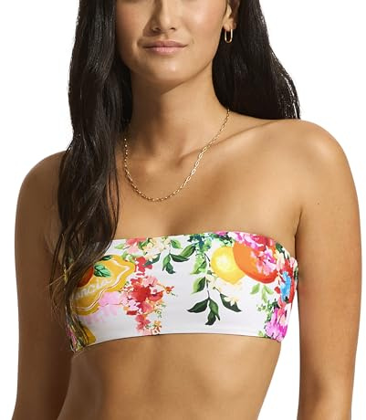 Seafolly Damen Bandeau Tube Top Swimsuit Bikini