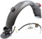 myBESTscooter – Kotflügel hinten aus Metall für Xiaomi M365 1S Essential Pro 2 Mi3 Elektroroller